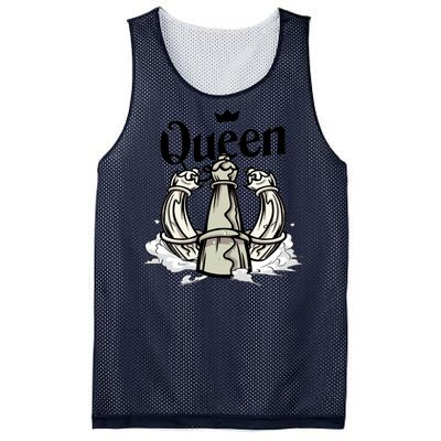 Chess Queen Mesh Reversible Basketball Jersey Tank