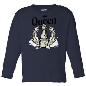 Chess Queen Toddler Long Sleeve Shirt