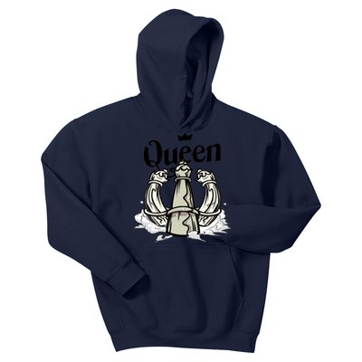 Chess Queen Kids Hoodie