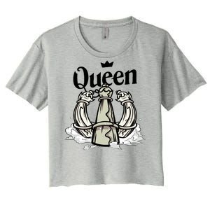 Chess Queen Women's Crop Top Tee