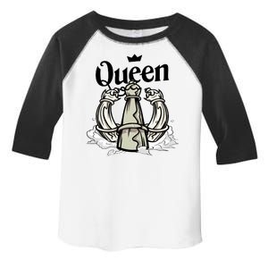 Chess Queen Toddler Fine Jersey T-Shirt