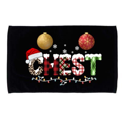 Chest Holiday Festive Christmas Microfiber Hand Towel