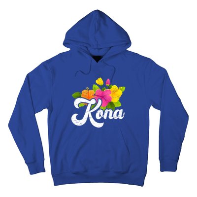 Cute Hibiscus Flower Summer Vacation Hawaii Kona Beach Gift Hoodie