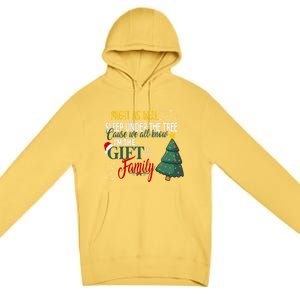 Christmas Humor Favorite Person Funny Christmas Gift Premium Pullover Hoodie