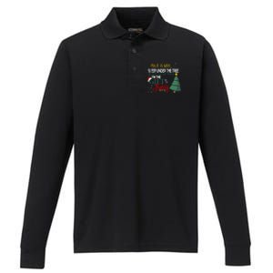 Christmas Humor Favorite Person Funny Christmas Gift Performance Long Sleeve Polo