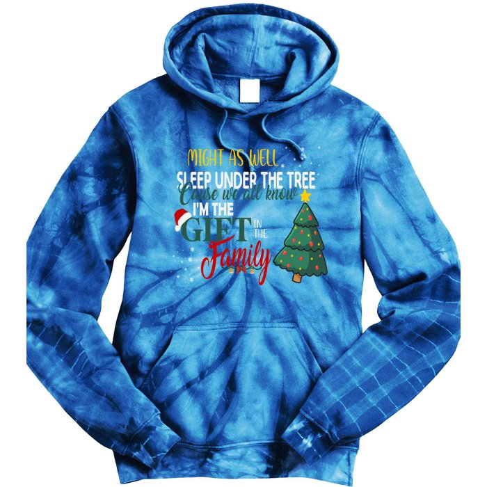 Christmas Humor Favorite Person Funny Christmas Gift Tie Dye Hoodie