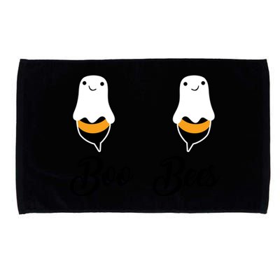 Cool Halloween Funny Gift Boo Bees Gift Microfiber Hand Towel