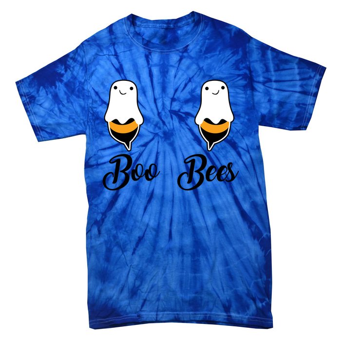 Cool Halloween Funny Gift Boo Bees Gift Tie-Dye T-Shirt