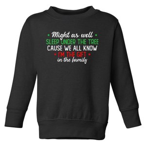 Christmas Humor Favorite Person Funny Christmas Toddler Sweatshirt