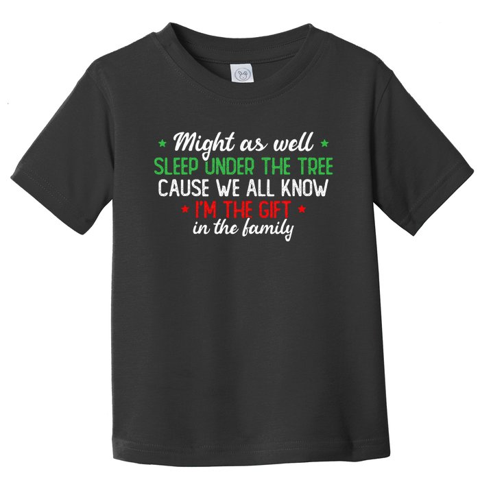 Christmas Humor Favorite Person Funny Christmas Toddler T-Shirt