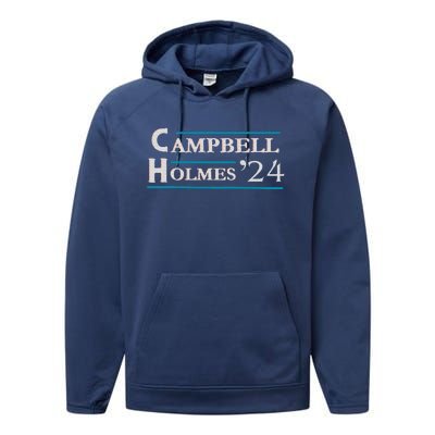 Campbell Holmes For President Performance Fleece Hoodie