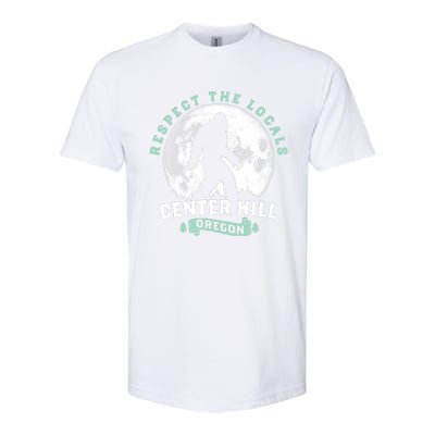 Center Hill Florida Respect the Locals Bigfoot Swamp Ape Softstyle® CVC T-Shirt