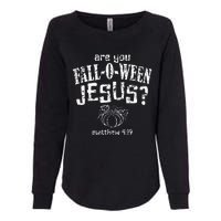 Christian Halloween Fall O Ween Jesus Womens California Wash Sweatshirt