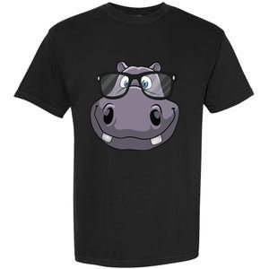 Cool Hippo For Reading Hippopotamus Zoo Garment-Dyed Heavyweight T-Shirt