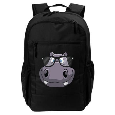 Cool Hippo For Reading Hippopotamus Zoo Backpack
