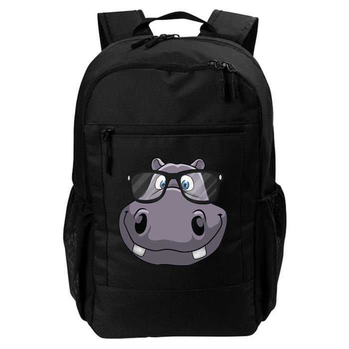 Cool Hippo For Reading Hippopotamus Zoo Backpack