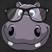 Cool Hippo For Reading Hippopotamus Zoo Beanie