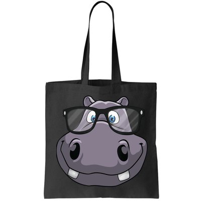 Cool Hippo For Reading Hippopotamus Zoo Bag