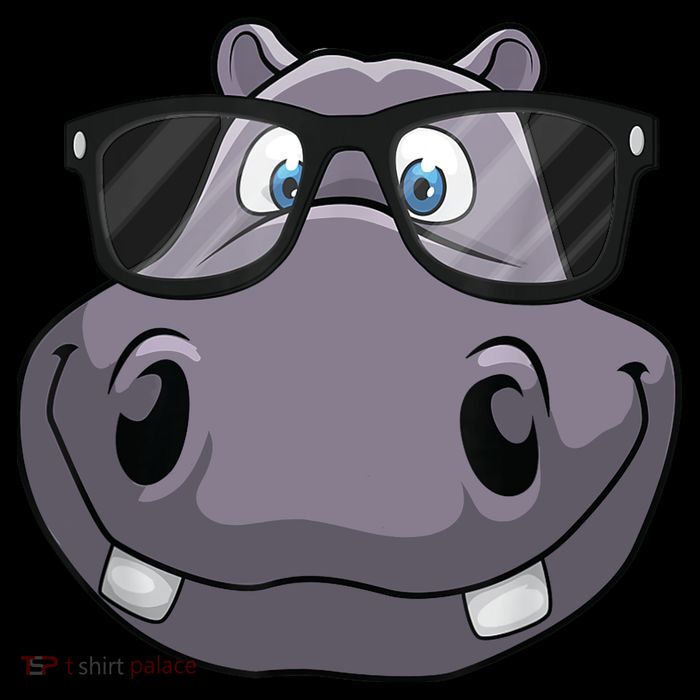 Cool Hippo For Reading Hippopotamus Zoo Baby Bodysuit