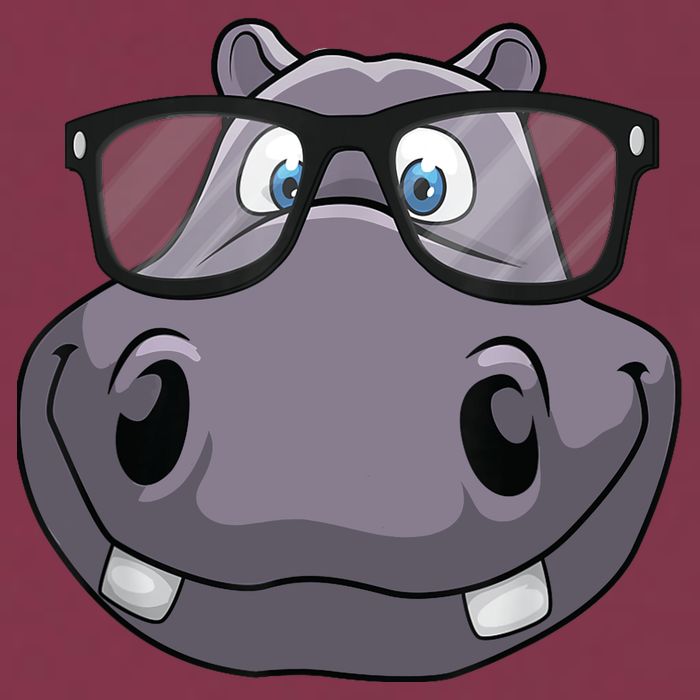 Cool Hippo For Reading Hippopotamus Zoo 16oz Travel Tumbler