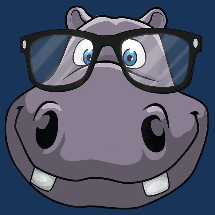 Cool Hippo For Reading Hippopotamus Zoo Infant Baby Jersey Bodysuit