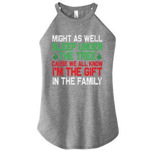 Christmas Humor Funny Funny Favorite Person Funny Christmas Women's Perfect Tri Rocker Tank