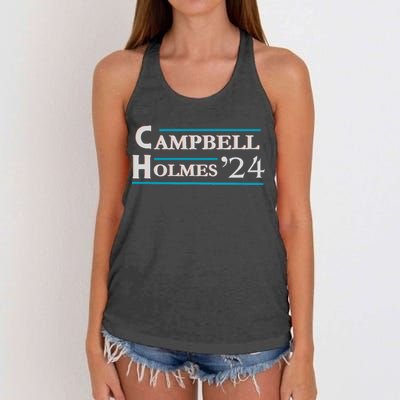 Campbell Holmes For President Women's Knotted Racerback Tank