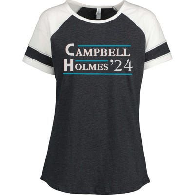 Campbell Holmes For President Enza Ladies Jersey Colorblock Tee