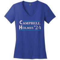 Campbell Holmes For President Women's V-Neck T-Shirt