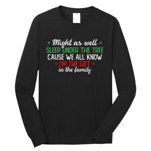 Christmas Humor Favorite Person Funny Christmas Long Sleeve Shirt