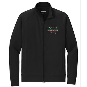 Christmas Humor Favorite Person Funny Christmas Stretch Full-Zip Cadet Jacket