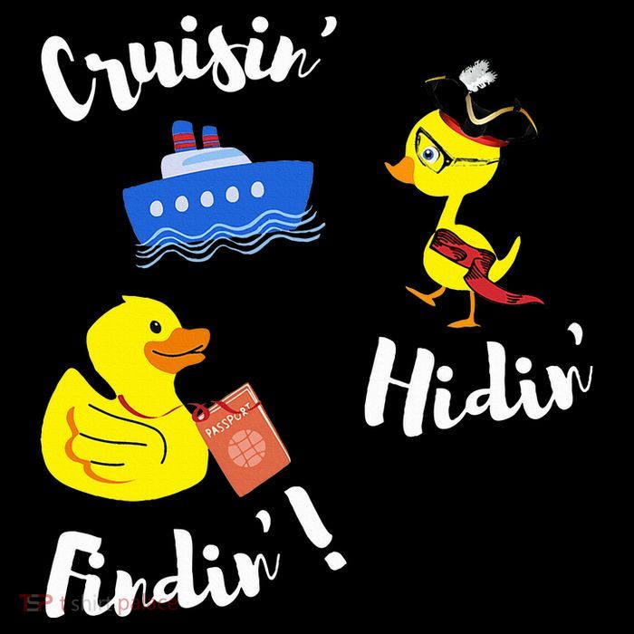 Cruising Hiding Finding Rubber Ducks Passport Scavanger Hunt Wool Snapback Cap