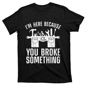 Cool Handyman For Dad Mechanic Plumber Electrician Tools T-Shirt