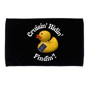 Cruising Hiding Finding Rubber Ducks Passport Hunt Hide Find Microfiber Hand Towel