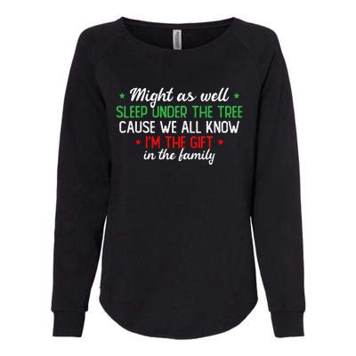 Christmas Humor Favorite Person Funny Christmas Womens California Wash Sweatshirt