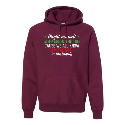 Christmas Humor Favorite Person Funny Christmas Premium Hoodie