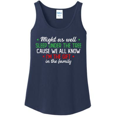 Christmas Humor Favorite Person Funny Christmas Ladies Essential Tank