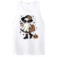 Cute Halloween For Women Halloween Ghost Coffee PosiCharge Competitor Tank