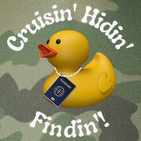 Cruising Hiding Finding Rubber Ducks Passport Hunt Hide Find Legacy Tie Dye Trucker Hat