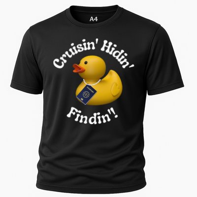 Cruising Hiding Finding Rubber Ducks Passport Hunt Hide Find Performance Shirt