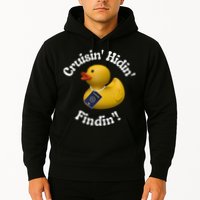 Cruising Hiding Finding Rubber Ducks Passport Hunt Hide Find Hoodie