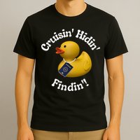 Cruising Hiding Finding Rubber Ducks Passport Hunt Hide Find T-Shirt