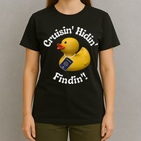 Cruising Hiding Finding Rubber Ducks Passport Hunt Hide Find T-Shirt