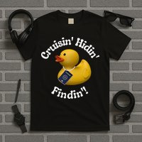 Cruising Hiding Finding Rubber Ducks Passport Hunt Hide Find T-Shirt