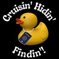 Cruising Hiding Finding Rubber Ducks Passport Hunt Hide Find T-Shirt