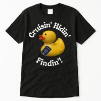 Cruising Hiding Finding Rubber Ducks Passport Hunt Hide Find Tall T-Shirt