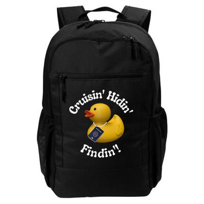Cruising Hiding Finding Rubber Ducks Passport Hunt Hide Find Backpack