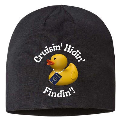 Cruising Hiding Finding Rubber Ducks Passport Hunt Hide Find Sustainable Beanie