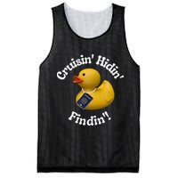 Cruising Hiding Finding Rubber Ducks Passport Hunt Hide Find Mesh Reversible Basketball Jersey Tank