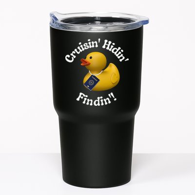 Cruising Hiding Finding Rubber Ducks Passport Hunt Hide Find Tumbler